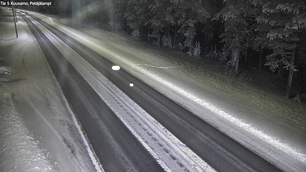 Kelikamerat Kuva Tie 5 Kuusamo, Petäjälampi, Kuusamo, Pohjois-Pohjanmaa