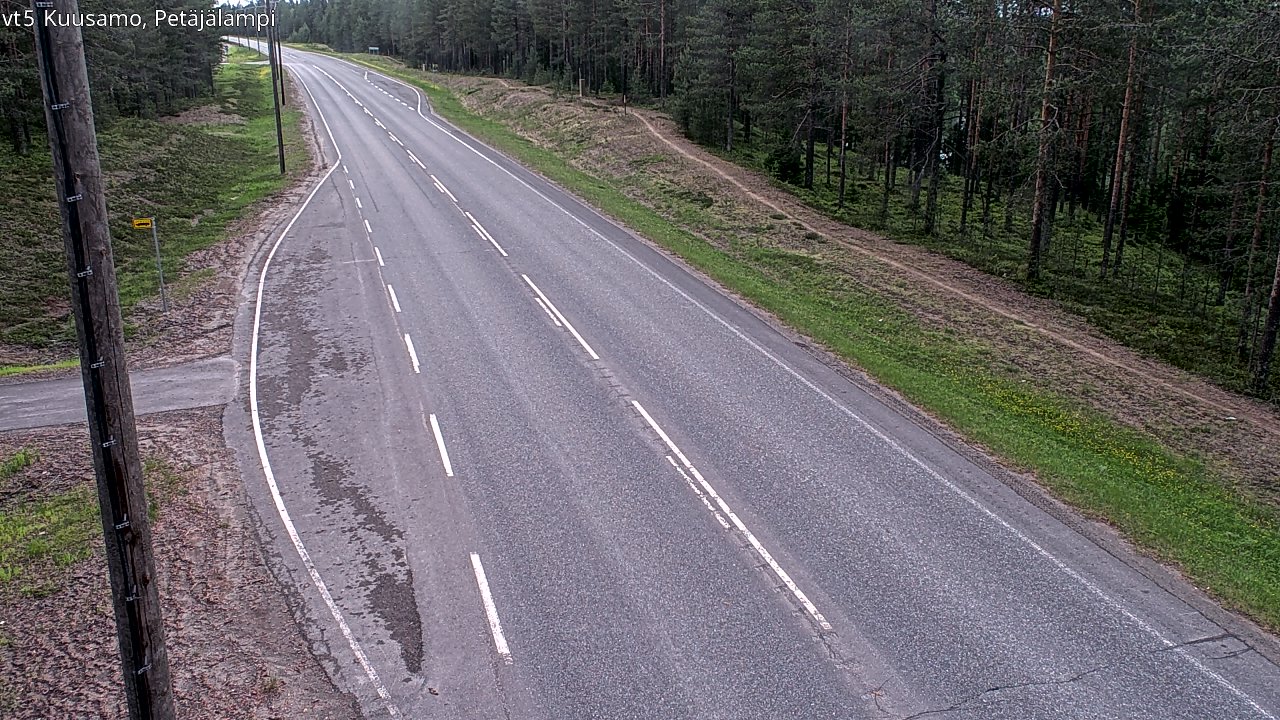 Kelikamerat Kuva Tie 5 Kuusamo, Petäjälampi, Kuusamo, Pohjois-Pohjanmaa