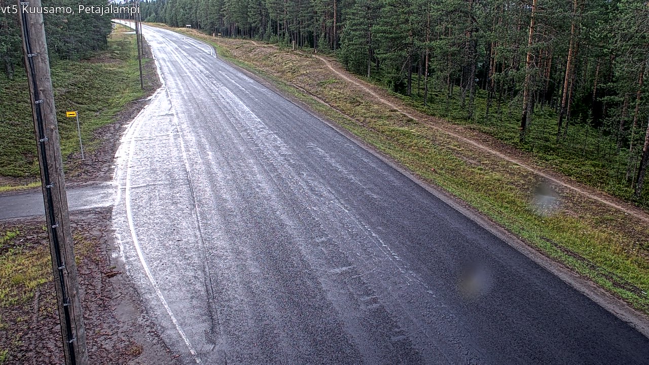 Kelikamerat Kuva Tie 5 Kuusamo, Petäjälampi, Kuusamo, Pohjois-Pohjanmaa