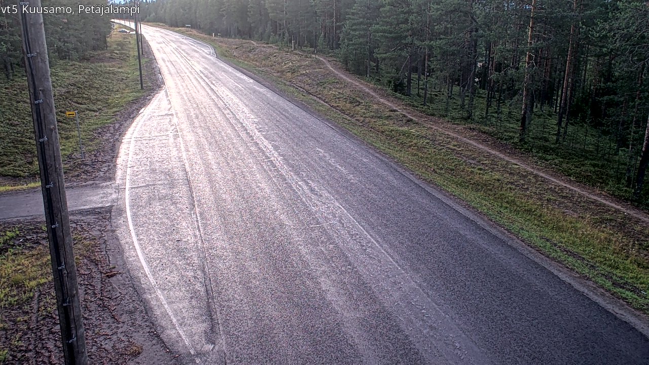 Kelikamerat Kuva Tie 5 Kuusamo, Petäjälampi, Kuusamo, Pohjois-Pohjanmaa