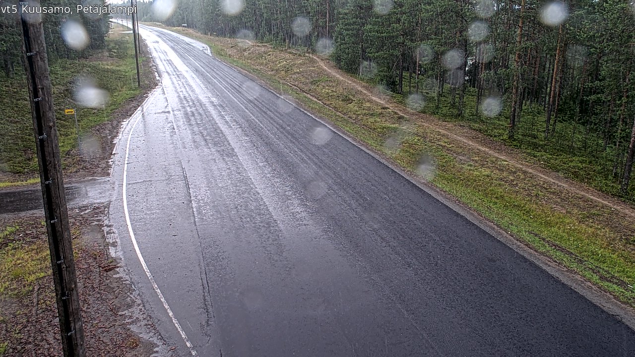 Kelikamerat Kuva Tie 5 Kuusamo, Petäjälampi, Kuusamo, Pohjois-Pohjanmaa