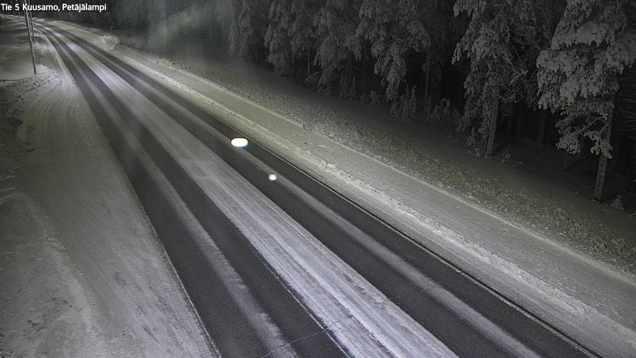 Kelikamerat Kuva Tie 5 Kuusamo, Petäjälampi, Kuusamo, Pohjois-Pohjanmaa