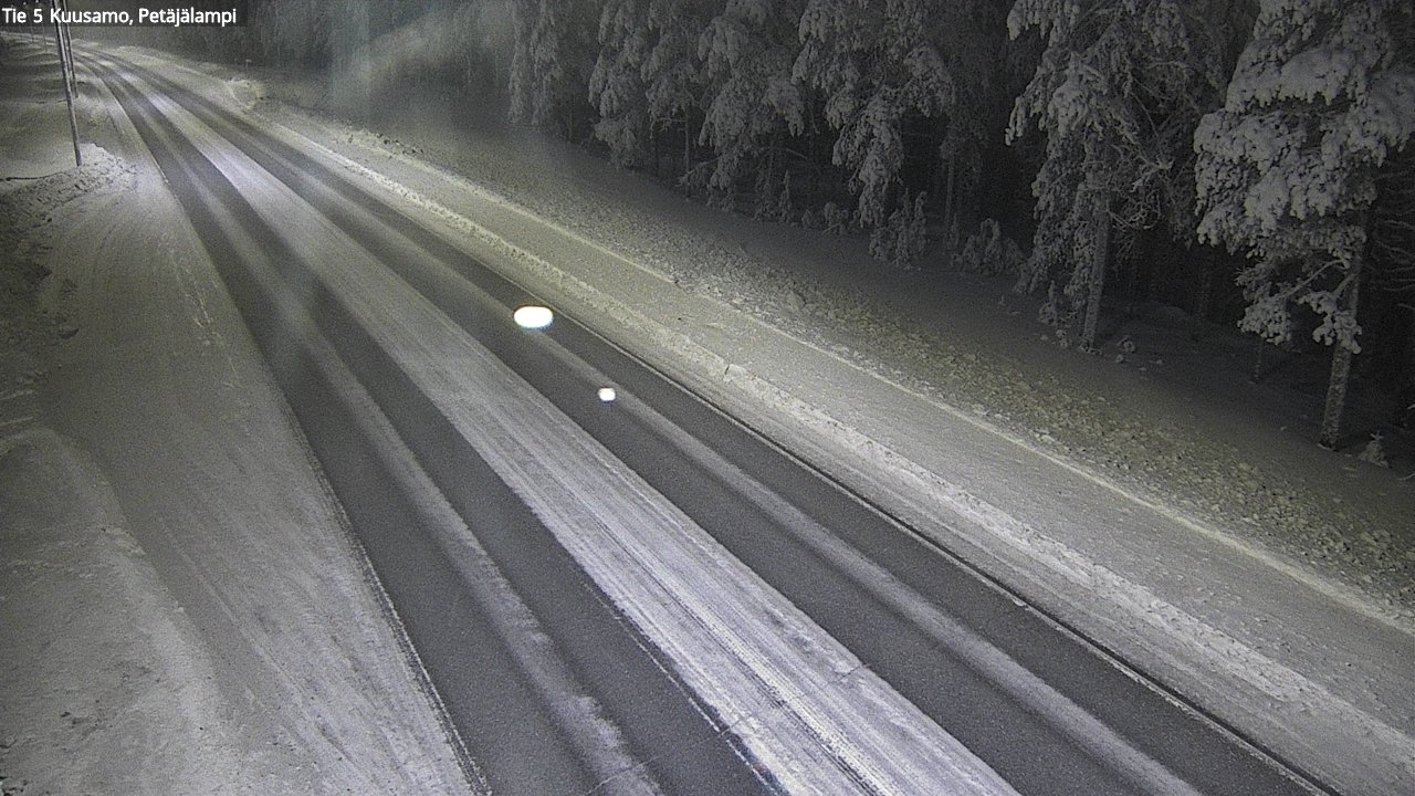 Weather Camera Image Road 5 Kuusamo, Petäjälampi, Kuusamo, Pohjois-Pohjanmaa