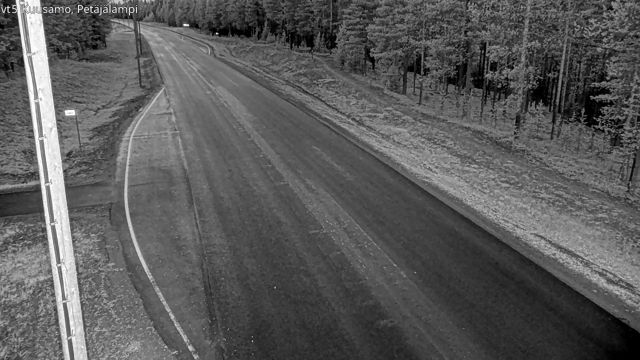 Kelikamerat Kuva Tie 5 Kuusamo, Petäjälampi, Kuusamo, Pohjois-Pohjanmaa