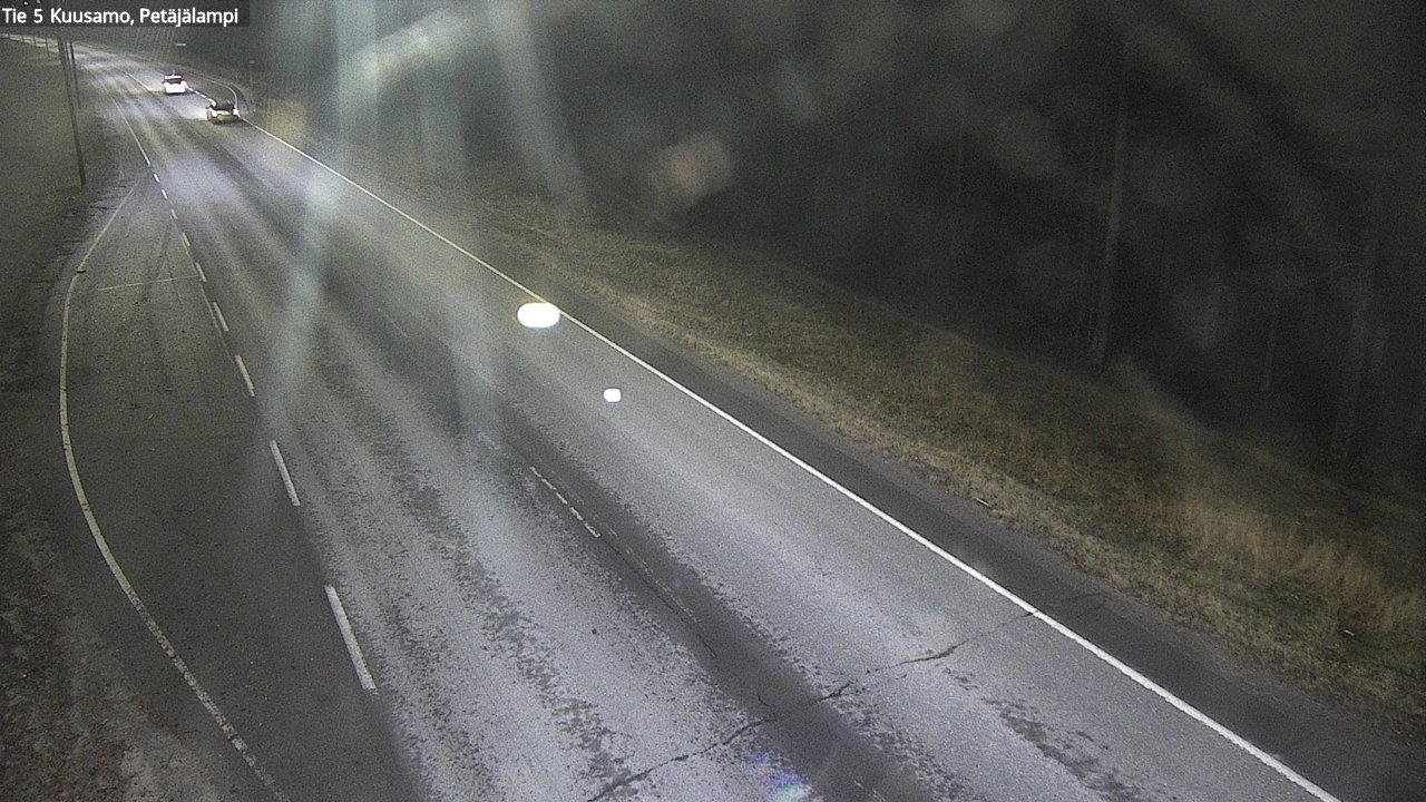 Kelikamerat Kuva Tie 5 Kuusamo, Petäjälampi, Kuusamo, Pohjois-Pohjanmaa