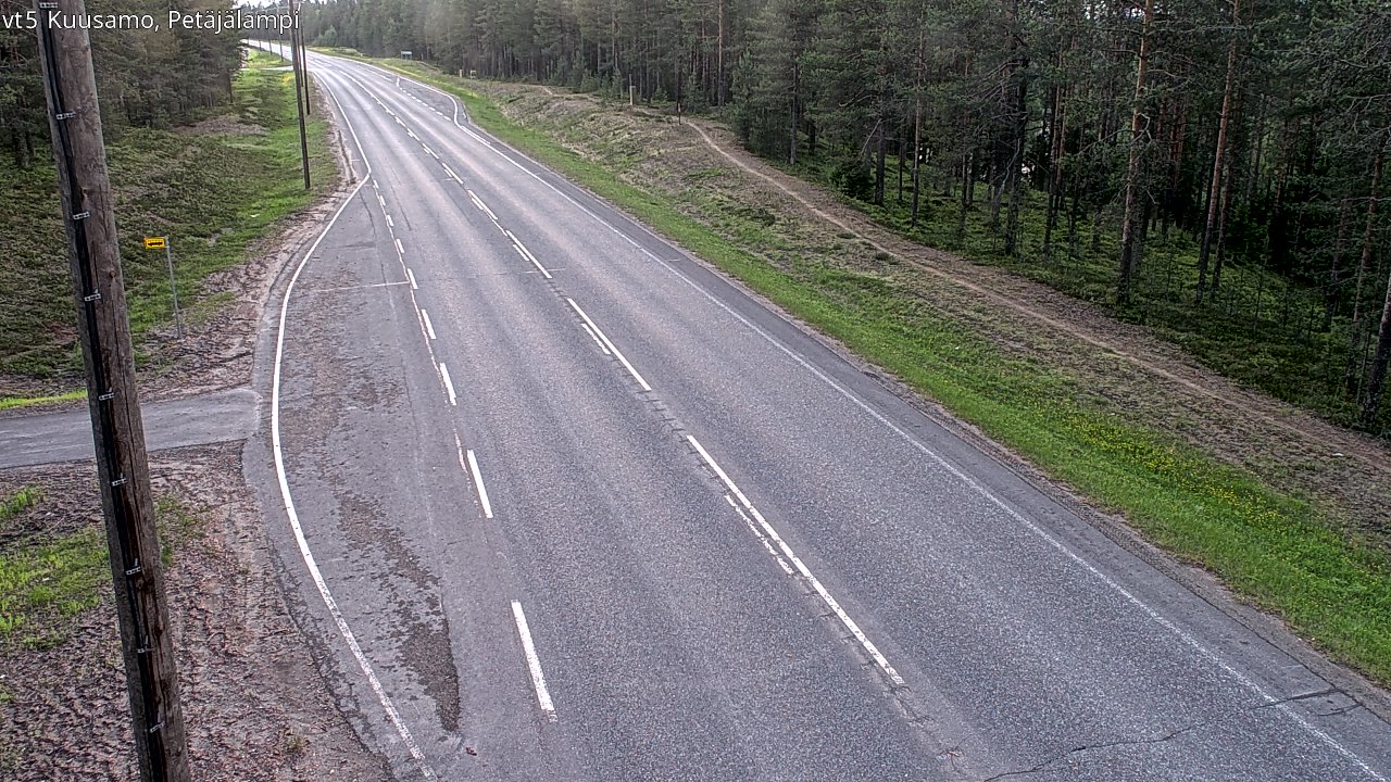 Kelikamerat Kuva Tie 5 Kuusamo, Petäjälampi, Kuusamo, Pohjois-Pohjanmaa