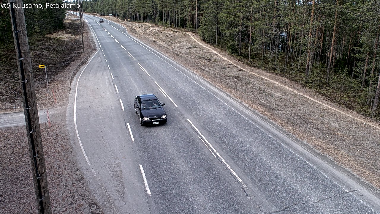 Kelikamerat Kuva Tie 5 Kuusamo, Petäjälampi, Kuusamo, Pohjois-Pohjanmaa