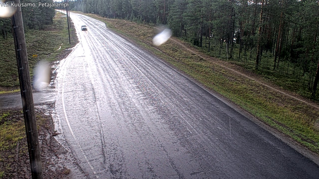 Kelikamerat Kuva Tie 5 Kuusamo, Petäjälampi, Kuusamo, Pohjois-Pohjanmaa
