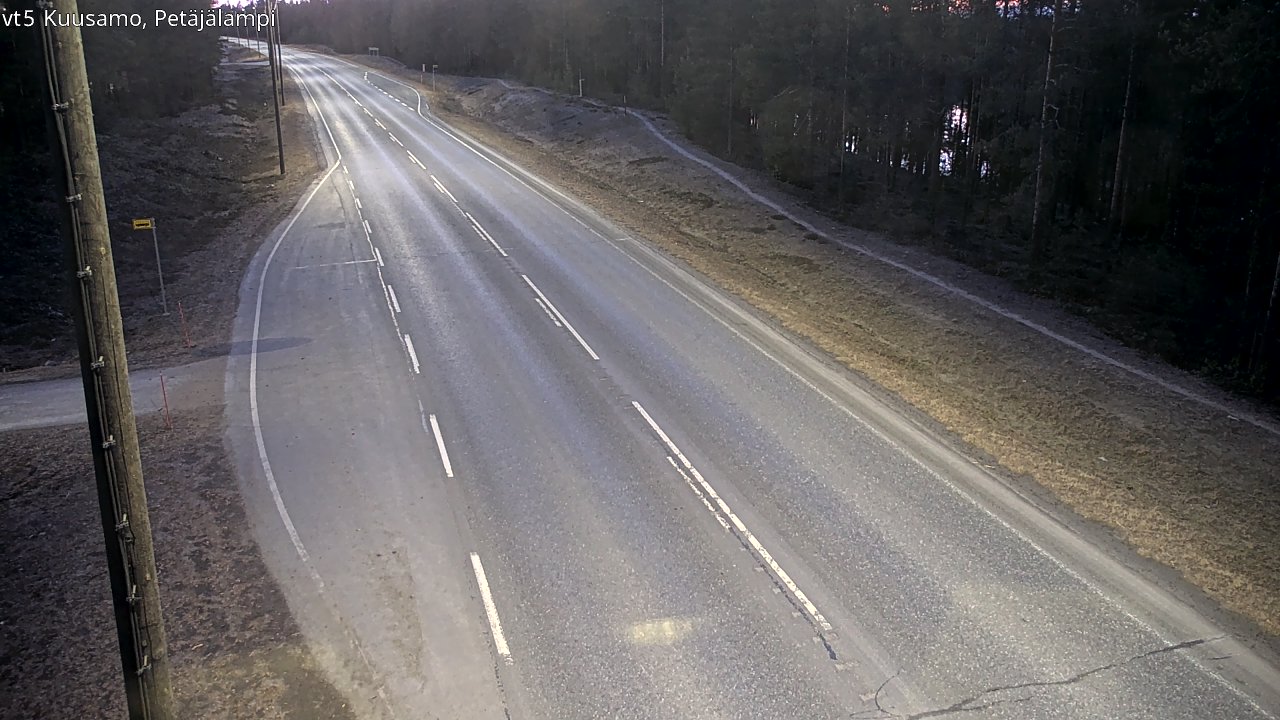 Kelikamerat Kuva Tie 5 Kuusamo, Petäjälampi, Kuusamo, Pohjois-Pohjanmaa