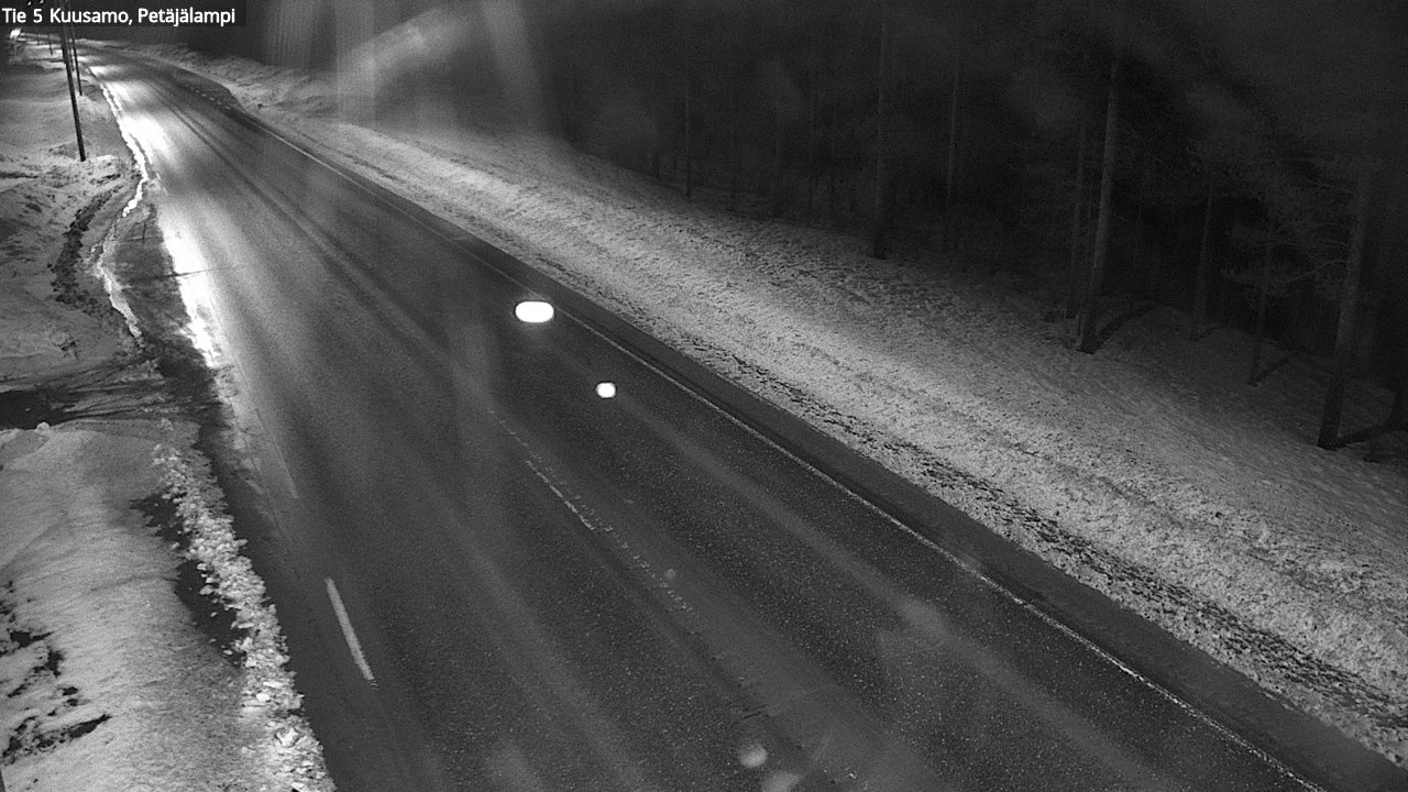 Kelikamerat Kuva Tie 5 Kuusamo, Petäjälampi, Kuusamo, Pohjois-Pohjanmaa