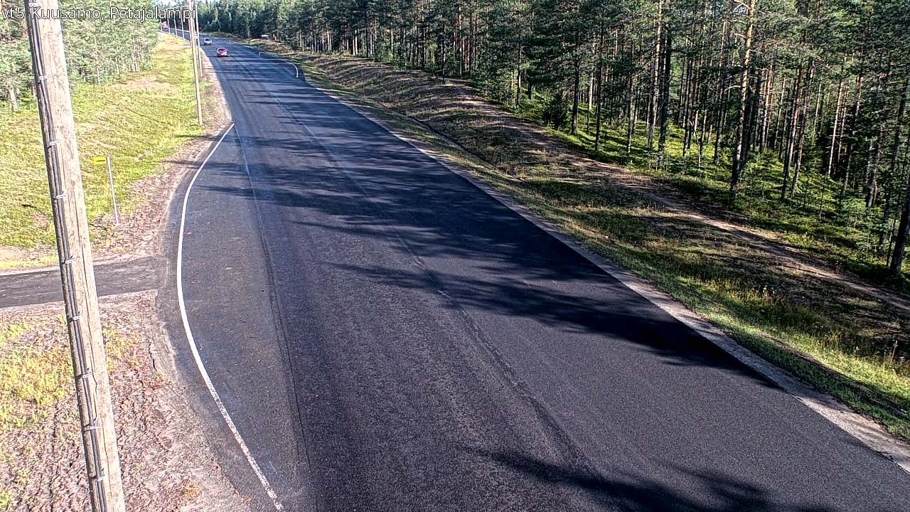 Kelikamerat Kuva Tie 5 Kuusamo, Petäjälampi, Kuusamo, Pohjois-Pohjanmaa
