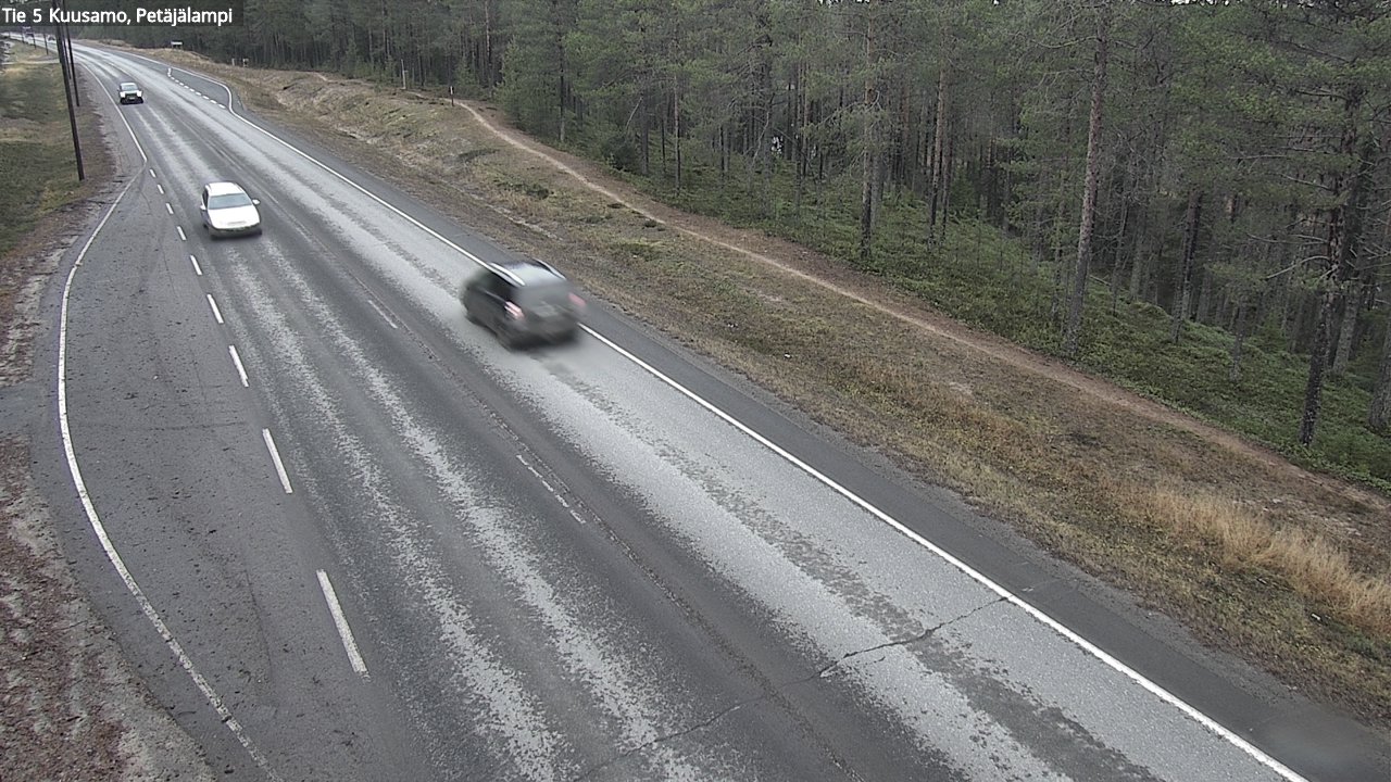 Kelikamerat Kuva Tie 5 Kuusamo, Petäjälampi, Kuusamo, Pohjois-Pohjanmaa