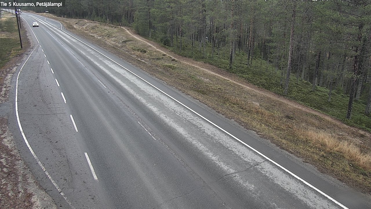 Kelikamerat Kuva Tie 5 Kuusamo, Petäjälampi, Kuusamo, Pohjois-Pohjanmaa