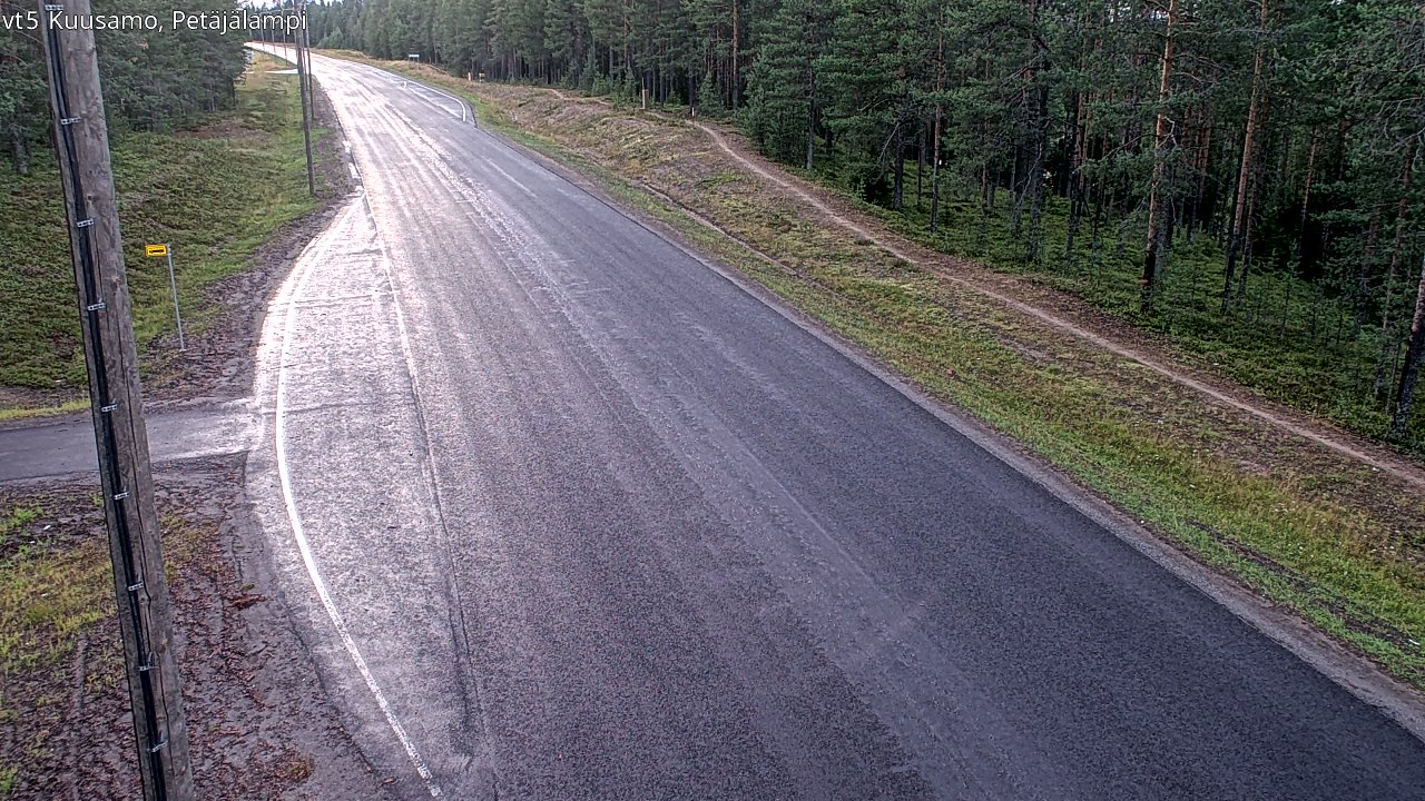 Kelikamerat Kuva Tie 5 Kuusamo, Petäjälampi, Kuusamo, Pohjois-Pohjanmaa