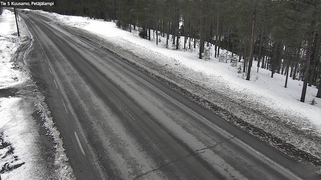 Kelikamerat Kuva Tie 5 Kuusamo, Petäjälampi, Kuusamo, Pohjois-Pohjanmaa