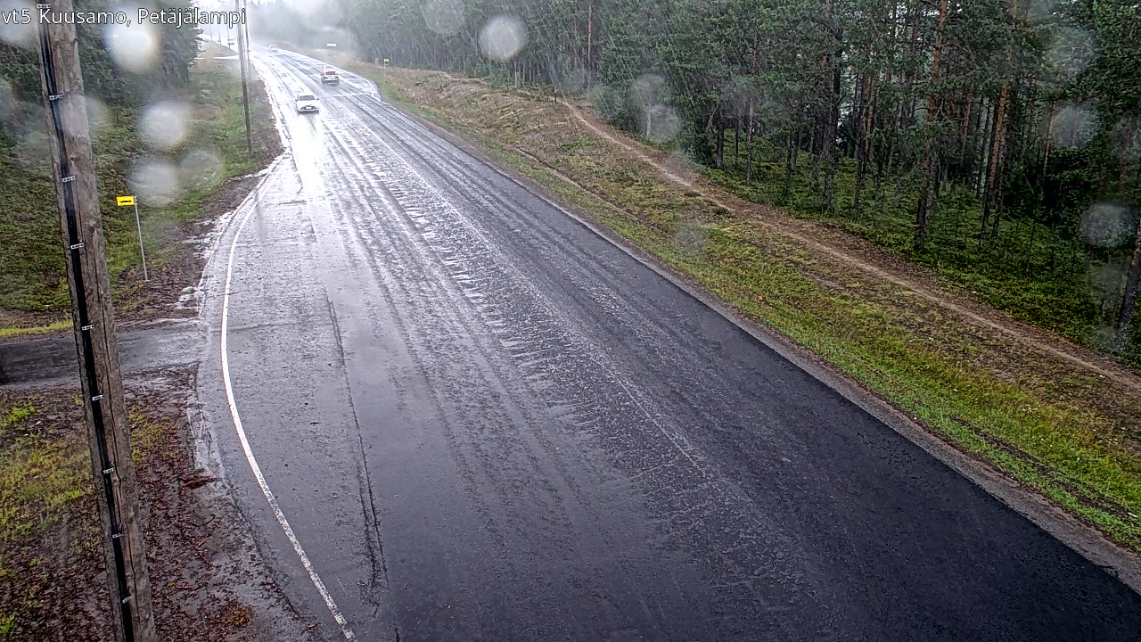 Kelikamerat Kuva Tie 5 Kuusamo, Petäjälampi, Kuusamo, Pohjois-Pohjanmaa
