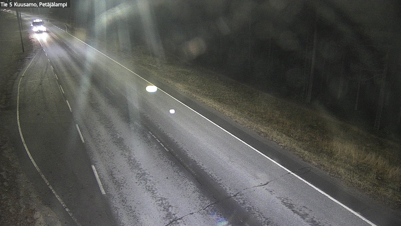 Kelikamerat Kuva Tie 5 Kuusamo, Petäjälampi, Kuusamo, Pohjois-Pohjanmaa