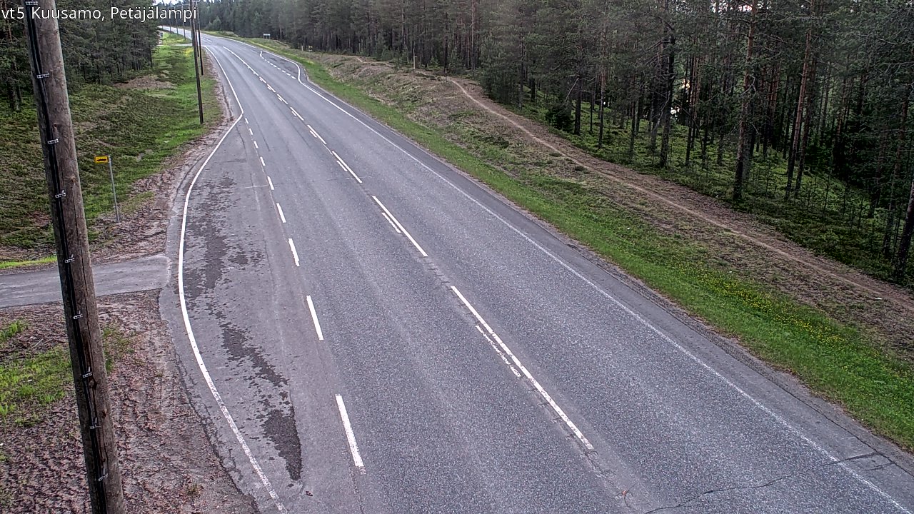 Kelikamerat Kuva Tie 5 Kuusamo, Petäjälampi, Kuusamo, Pohjois-Pohjanmaa