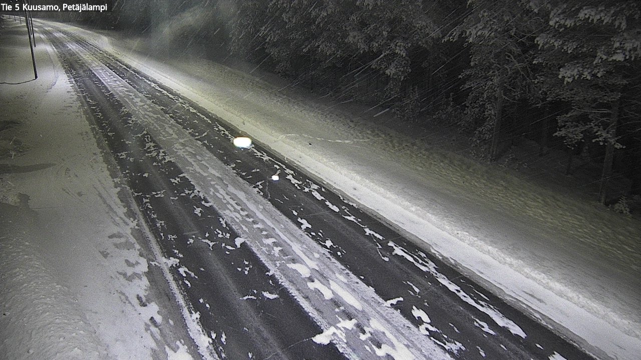 Kelikamerat Kuva Tie 5 Kuusamo, Petäjälampi, Kuusamo, Pohjois-Pohjanmaa