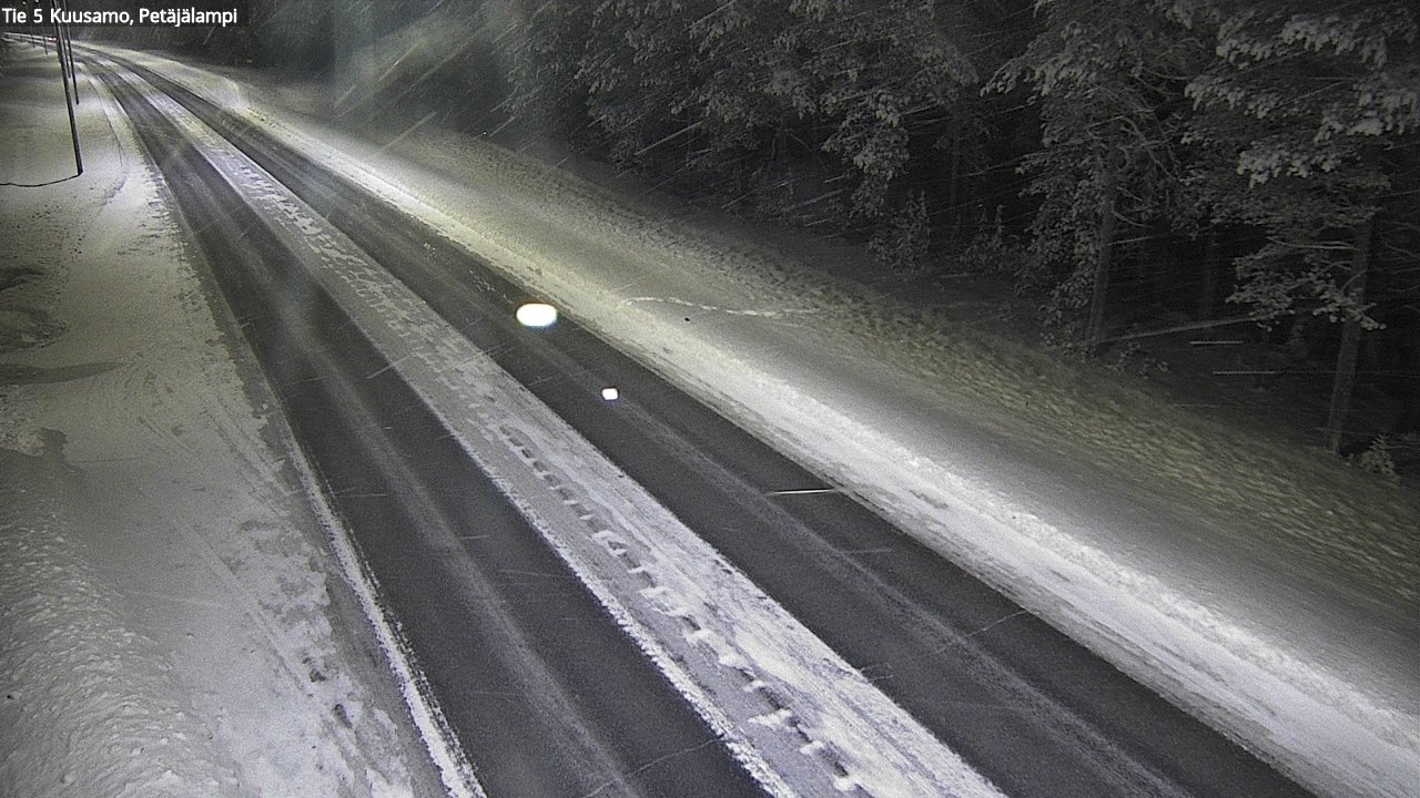 Kelikamerat Kuva Tie 5 Kuusamo, Petäjälampi, Kuusamo, Pohjois-Pohjanmaa