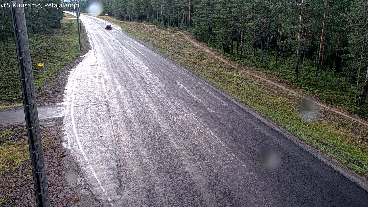 Kelikamerat Kuva Tie 5 Kuusamo, Petäjälampi, Kuusamo, Pohjois-Pohjanmaa