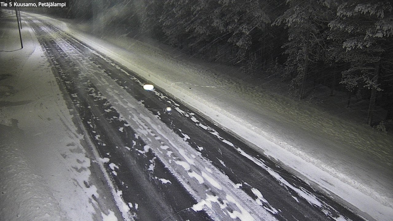 Kelikamerat Kuva Tie 5 Kuusamo, Petäjälampi, Kuusamo, Pohjois-Pohjanmaa