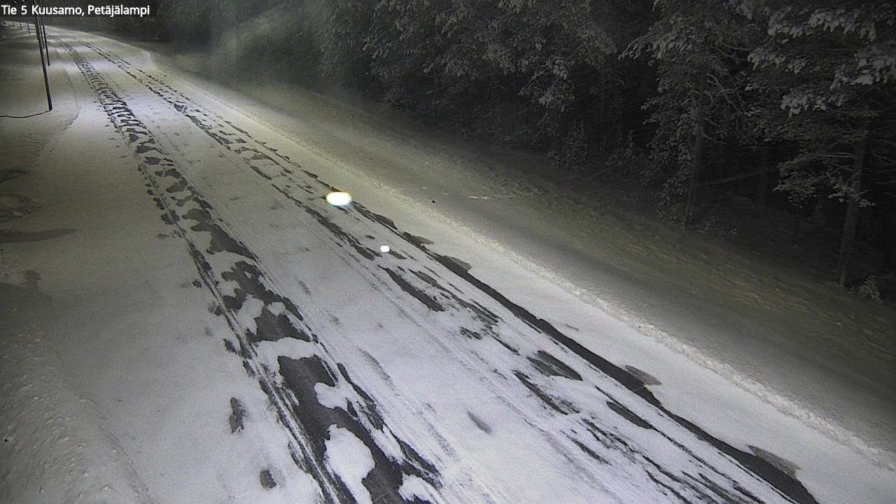 Kelikamerat Kuva Tie 5 Kuusamo, Petäjälampi, Kuusamo, Pohjois-Pohjanmaa