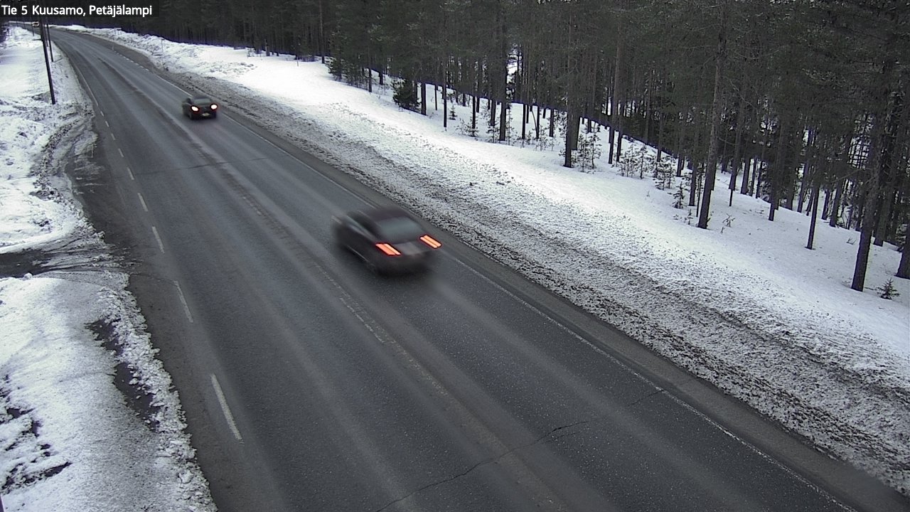 Kelikamerat Kuva Tie 5 Kuusamo, Petäjälampi, Kuusamo, Pohjois-Pohjanmaa