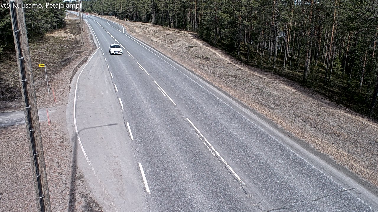 Kelikamerat Kuva Tie 5 Kuusamo, Petäjälampi, Kuusamo, Pohjois-Pohjanmaa