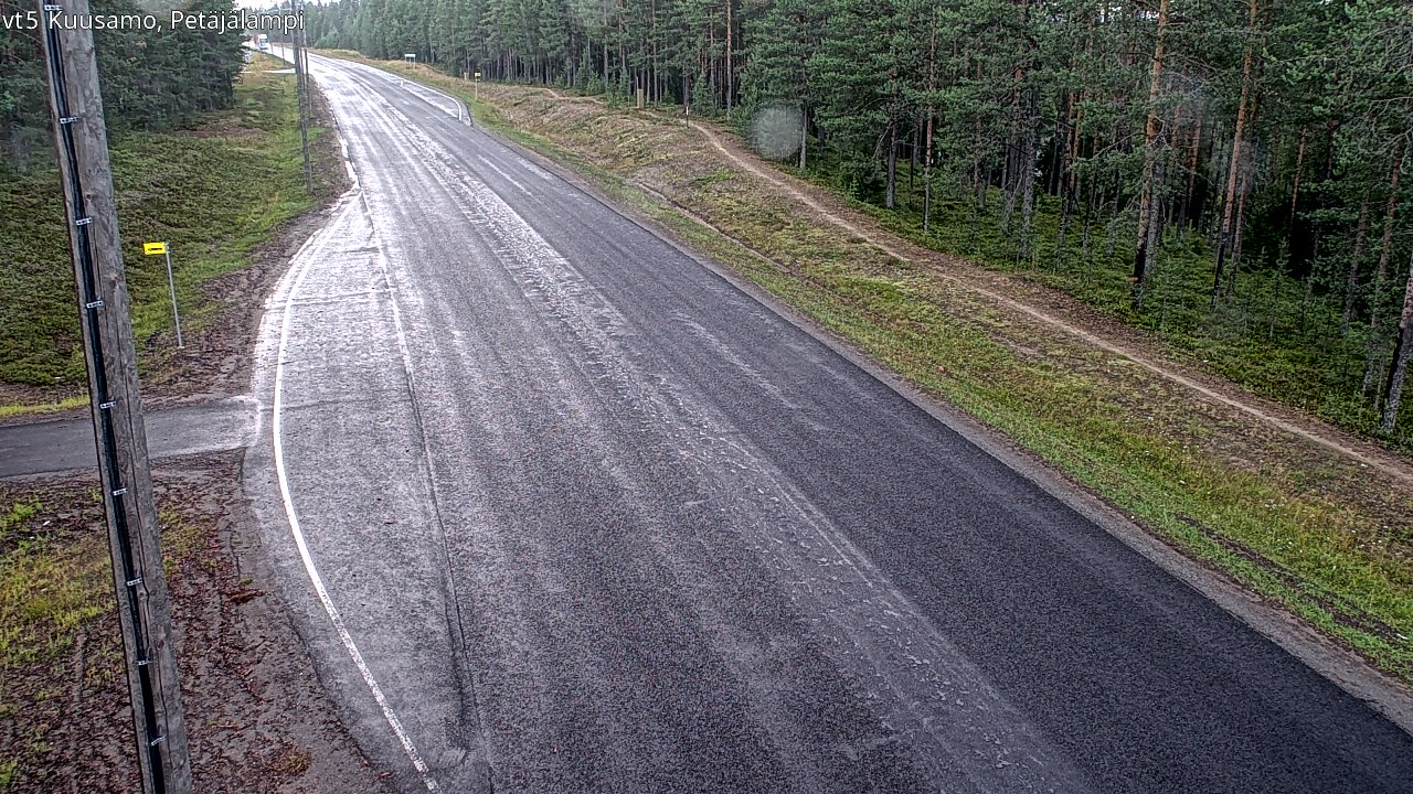 Kelikamerat Kuva Tie 5 Kuusamo, Petäjälampi, Kuusamo, Pohjois-Pohjanmaa