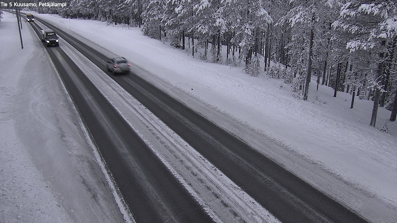 Kelikamerat Kuva Tie 5 Kuusamo, Petäjälampi, Kuusamo, Pohjois-Pohjanmaa