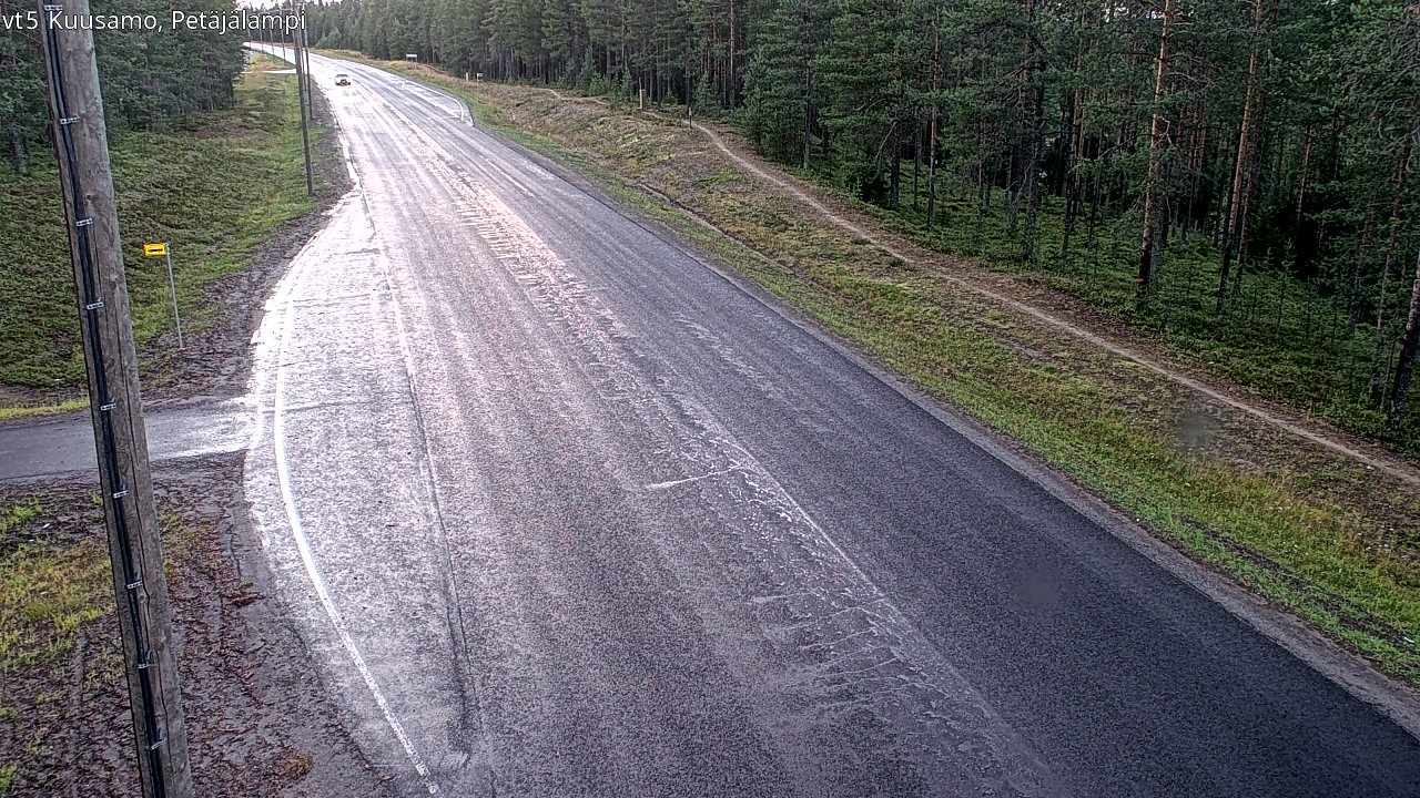 Kelikamerat Kuva Tie 5 Kuusamo, Petäjälampi, Kuusamo, Pohjois-Pohjanmaa