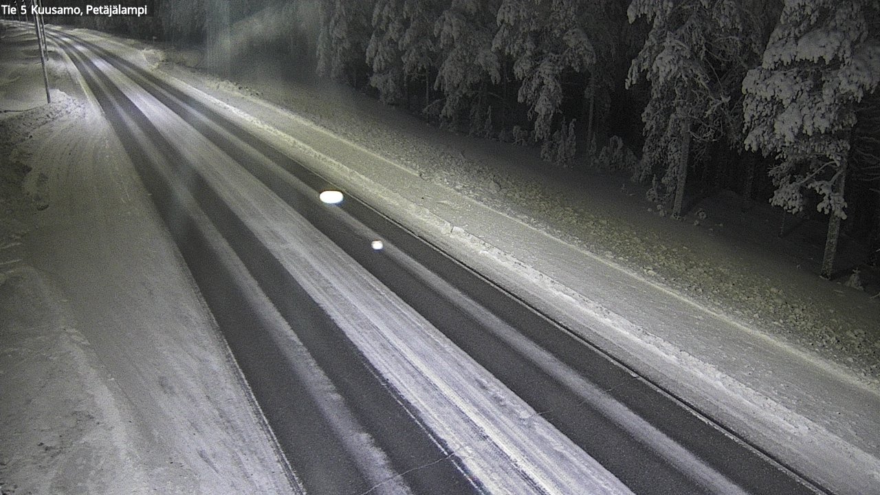 Kelikamerat Kuva Tie 5 Kuusamo, Petäjälampi, Kuusamo, Pohjois-Pohjanmaa