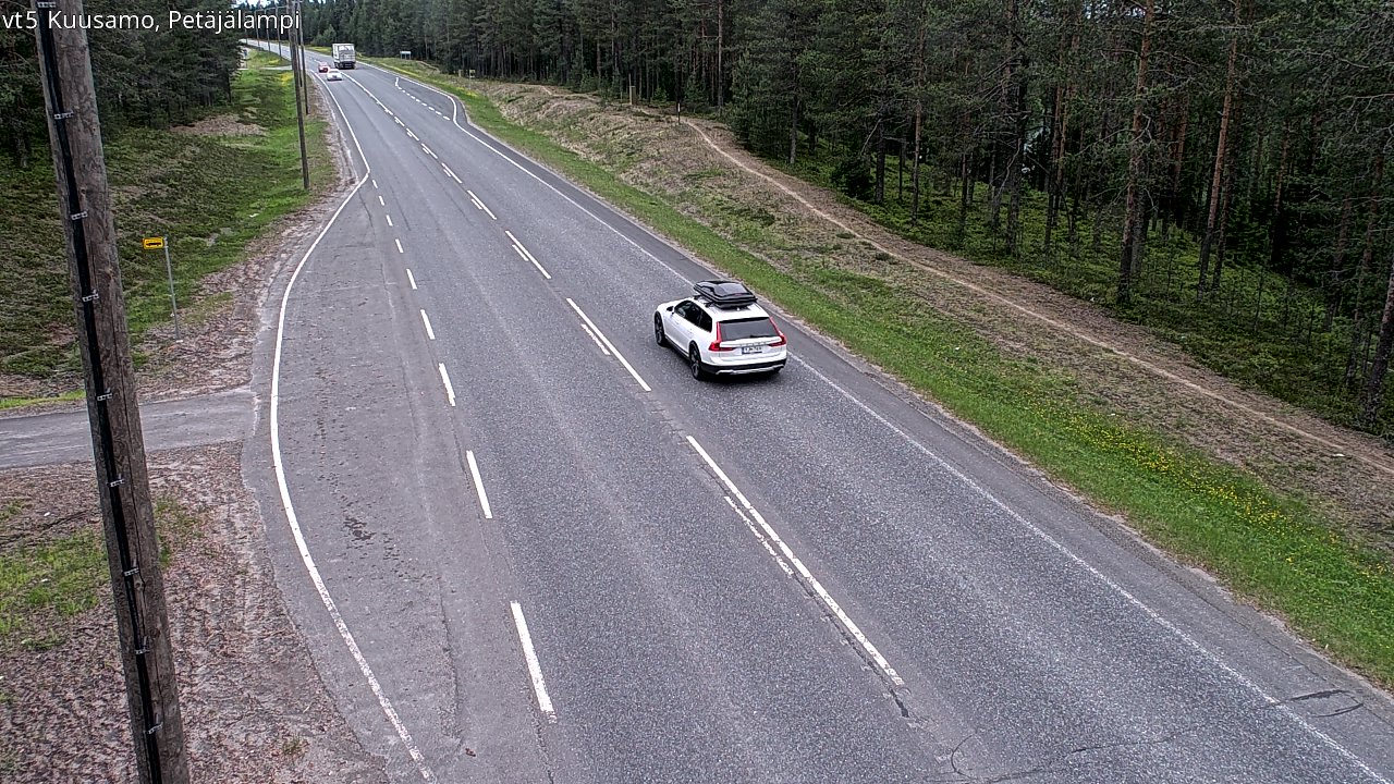 Kelikamerat Kuva Tie 5 Kuusamo, Petäjälampi, Kuusamo, Pohjois-Pohjanmaa