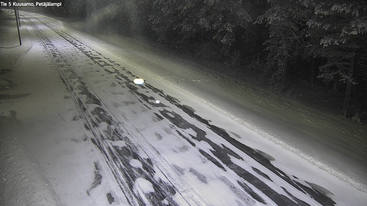 Kelikamerat Kuva Tie 5 Kuusamo, Petäjälampi, Kuusamo, Pohjois-Pohjanmaa