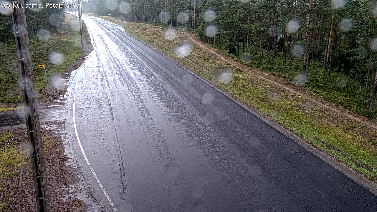 Kelikamerat Kuva Tie 5 Kuusamo, Petäjälampi, Kuusamo, Pohjois-Pohjanmaa