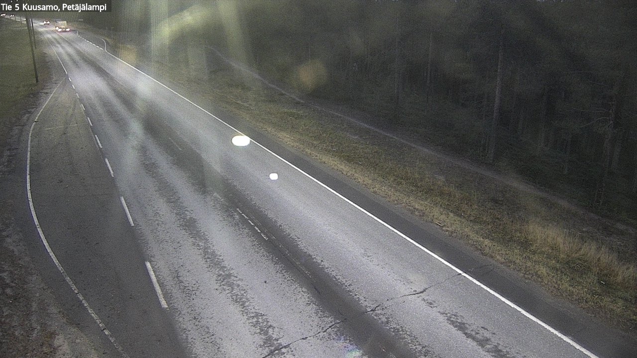 Kelikamerat Kuva Tie 5 Kuusamo, Petäjälampi, Kuusamo, Pohjois-Pohjanmaa