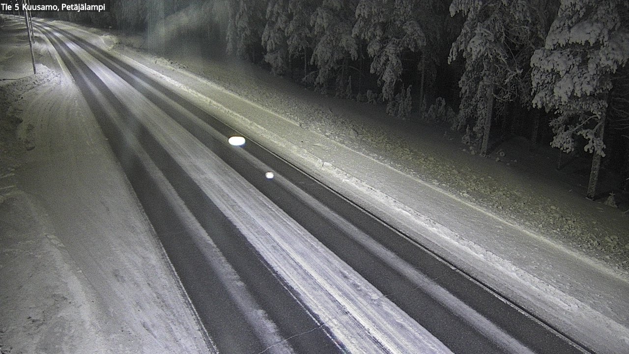 Kelikamerat Kuva Tie 5 Kuusamo, Petäjälampi, Kuusamo, Pohjois-Pohjanmaa