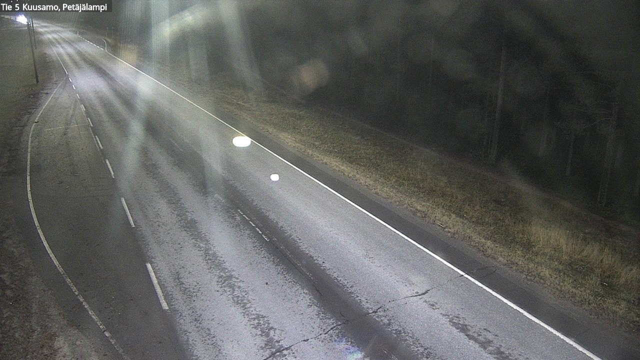 Kelikamerat Kuva Tie 5 Kuusamo, Petäjälampi, Kuusamo, Pohjois-Pohjanmaa