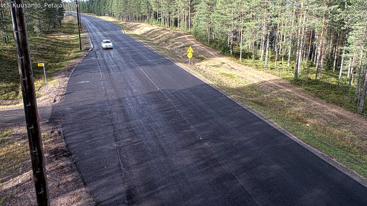 Kelikamerat Kuva Tie 5 Kuusamo, Petäjälampi, Kuusamo, Pohjois-Pohjanmaa