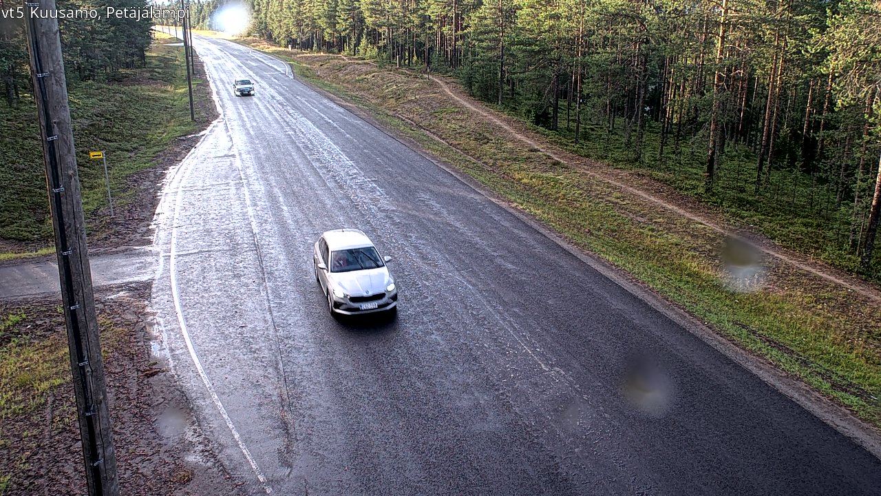 Kelikamerat Kuva Tie 5 Kuusamo, Petäjälampi, Kuusamo, Pohjois-Pohjanmaa