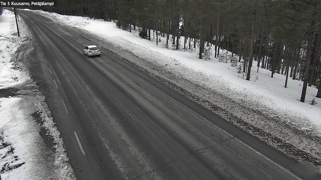 Kelikamerat Kuva Tie 5 Kuusamo, Petäjälampi, Kuusamo, Pohjois-Pohjanmaa