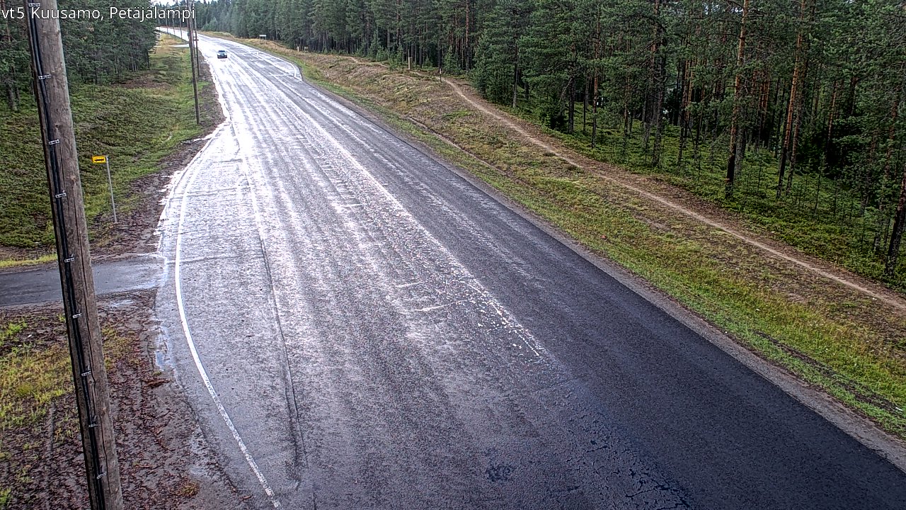 Kelikamerat Kuva Tie 5 Kuusamo, Petäjälampi, Kuusamo, Pohjois-Pohjanmaa