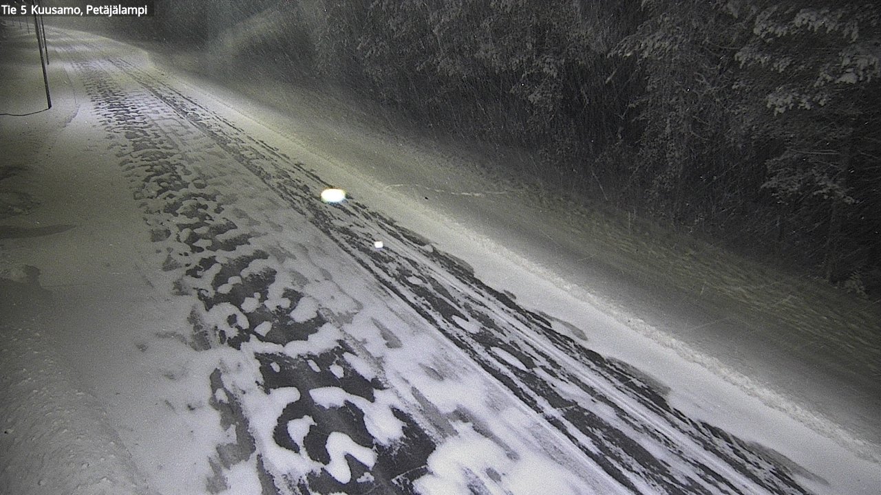 Kelikamerat Kuva Tie 5 Kuusamo, Petäjälampi, Kuusamo, Pohjois-Pohjanmaa