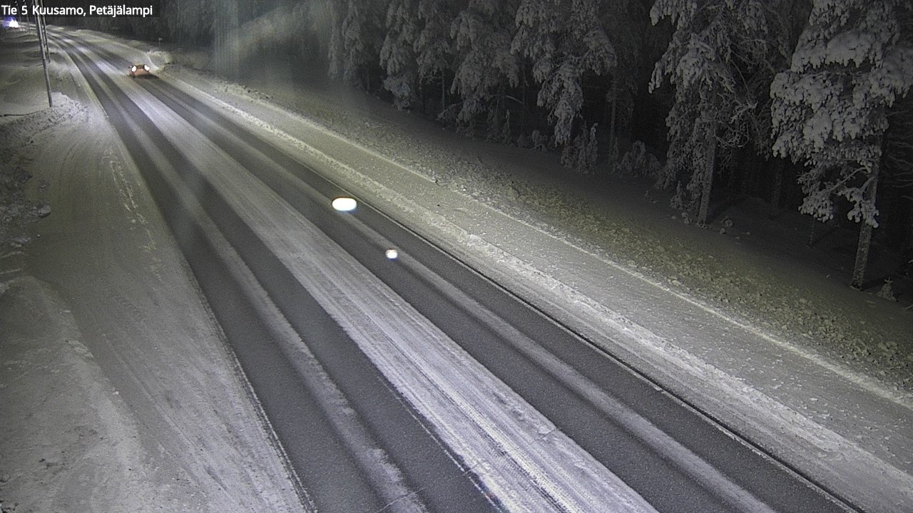 Weather Camera Image Road 5 Kuusamo, Petäjälampi, Kuusamo, Pohjois-Pohjanmaa