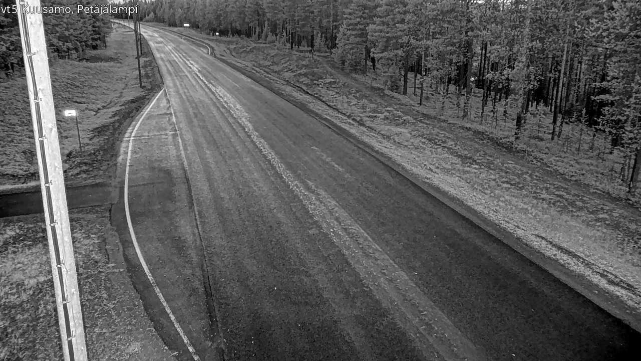 Kelikamerat Kuva Tie 5 Kuusamo, Petäjälampi, Kuusamo, Pohjois-Pohjanmaa