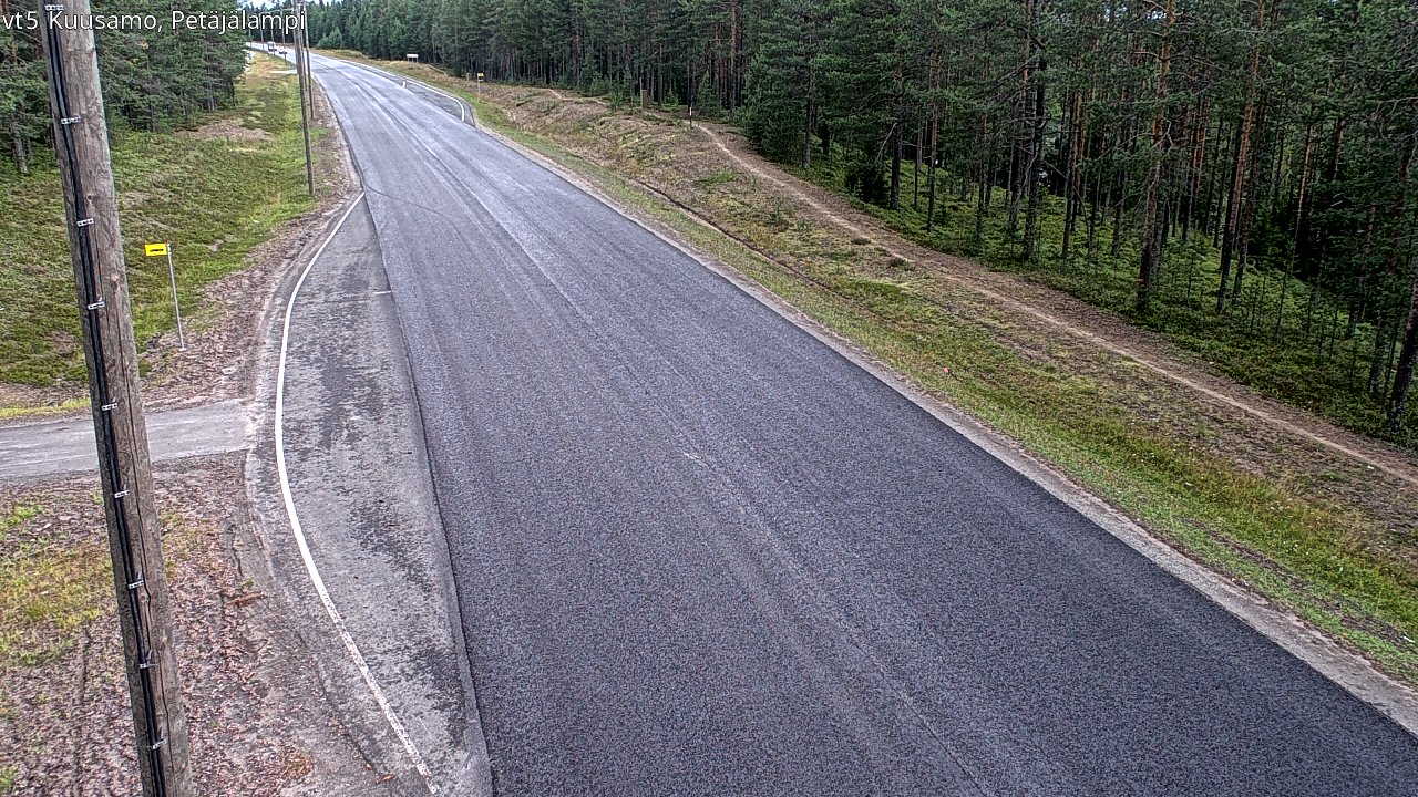 Kelikamerat Kuva Tie 5 Kuusamo, Petäjälampi, Kuusamo, Pohjois-Pohjanmaa