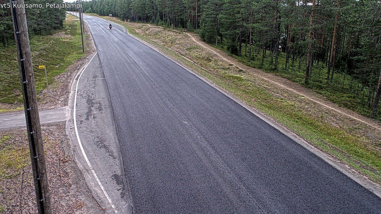 Kelikamerat Kuva Tie 5 Kuusamo, Petäjälampi, Kuusamo, Pohjois-Pohjanmaa