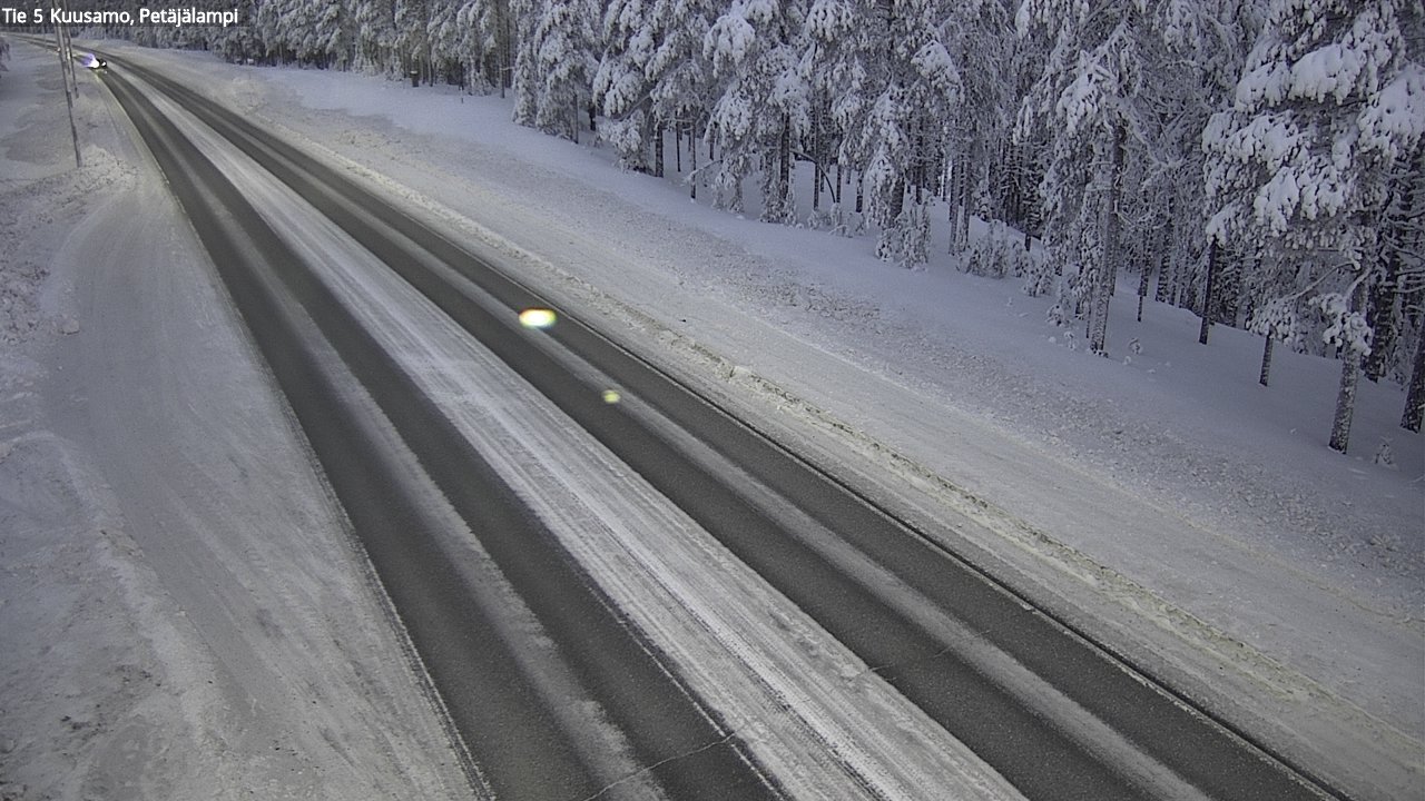 Kelikamerat Kuva Tie 5 Kuusamo, Petäjälampi, Kuusamo, Pohjois-Pohjanmaa