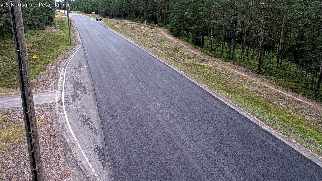 Kelikamerat Kuva Tie 5 Kuusamo, Petäjälampi, Kuusamo, Pohjois-Pohjanmaa